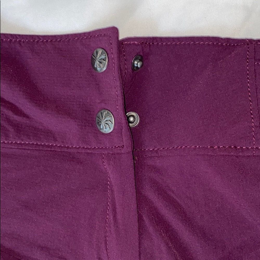 purple skirt lined with shorts - Picture 2 of 3